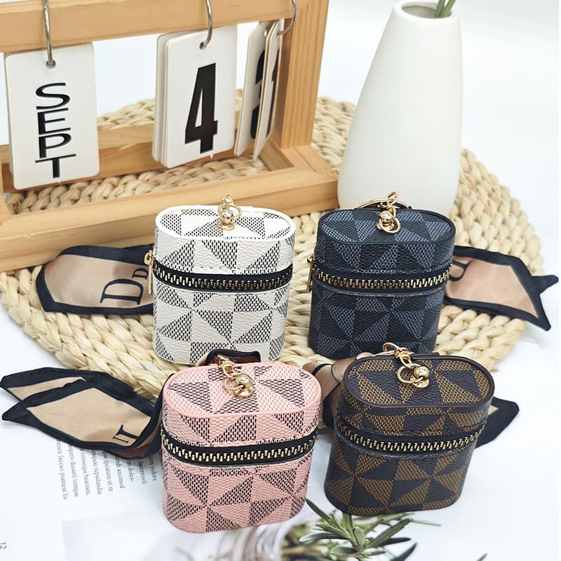 New Key and Coin Storage Pouch Earphone Protector Mini Lipstick Organizer Portable Fashion Keychain