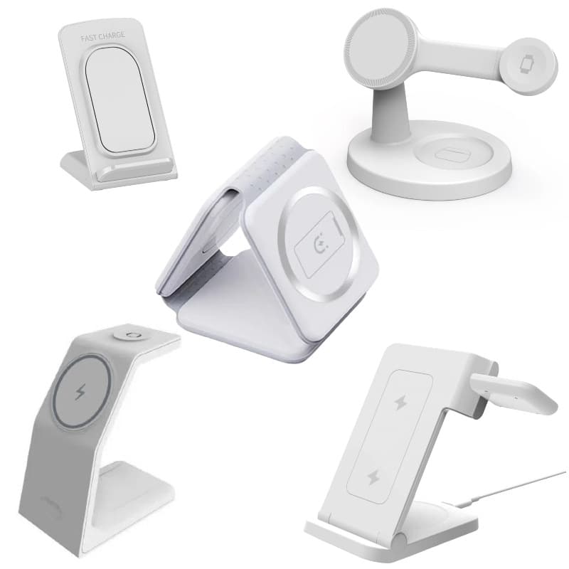 Magnetic wireless charger watch wireless charging 15W three-in-one folding suitable for wireless charging mobile phone factory direct sales