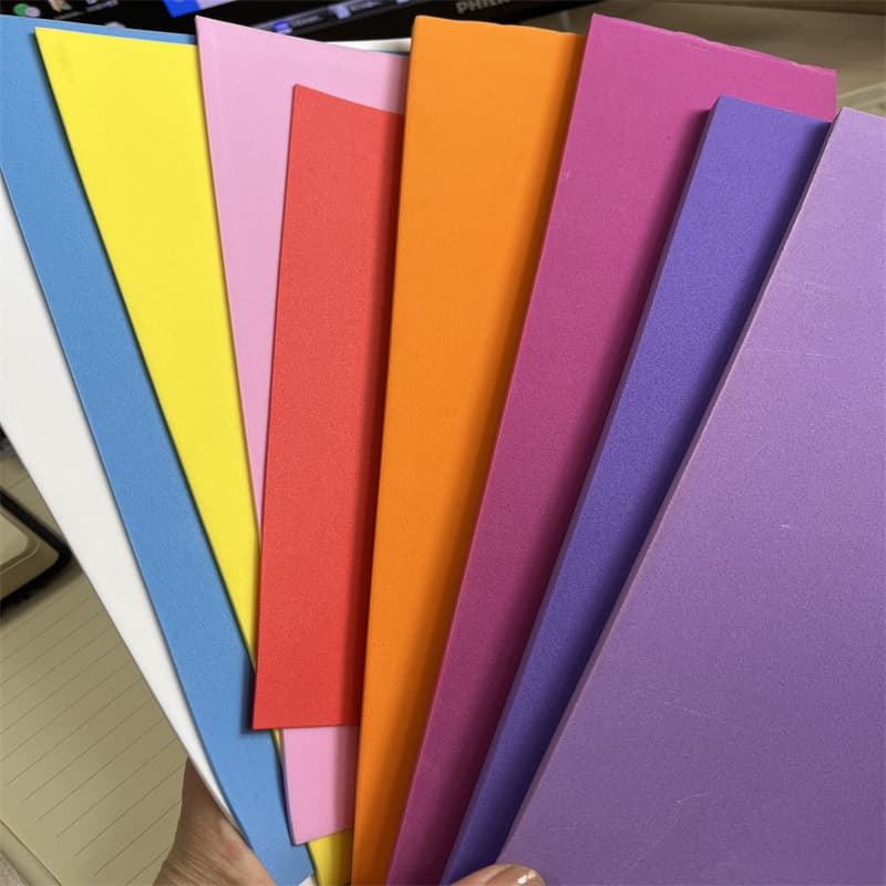 EVA Factory Supply Colored 40-70 Shore A EVA Foam 1-60mm EVA Material High Hardness EVA Foam Sheet