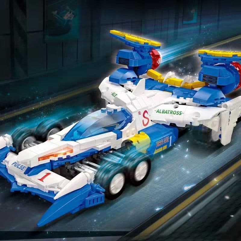 Compatible with LEGO Jet Star High Intelligent Formula AKF-11 Thor Aslada racing building block toy 92003