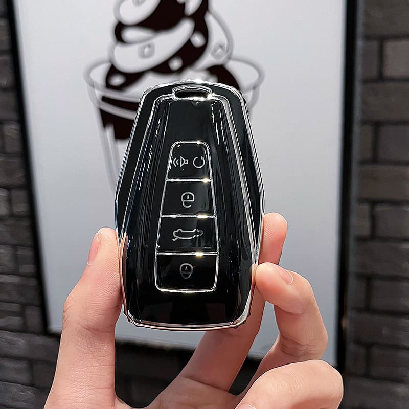 High-Quality Key Case Cover for Geely Auto Keys, Compatible with GL Emgrand GS, S1, Boyue X3, Vision X6, King Kong X1, Borui