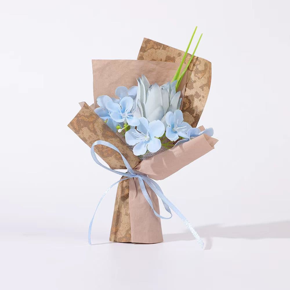 Wedding Favor Artificial Silk Flowers Miniature Daphne Flower Simulation Bouquet Decoration Cross-border Wholesale Gift