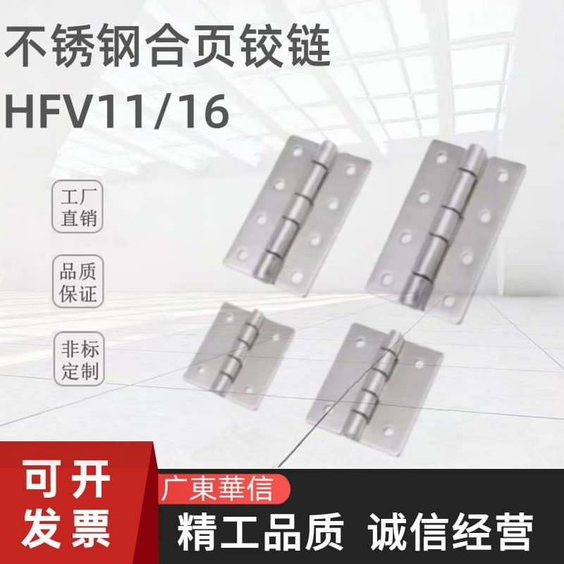 HFV11-25/30/40/40A/50A/65/75/90/100 HFV16-45 Stainless Steel Hinge
