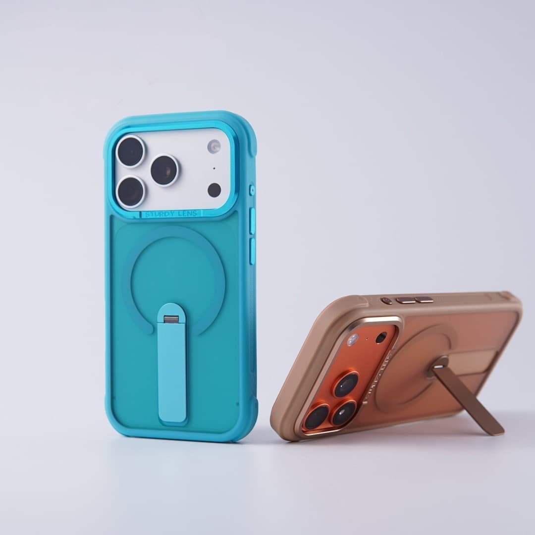 iPhone17PROMAX skin-sensitive magnetic rotating stand mobile phone case suitable for Apple 16 creative four-corner anti-fall 15