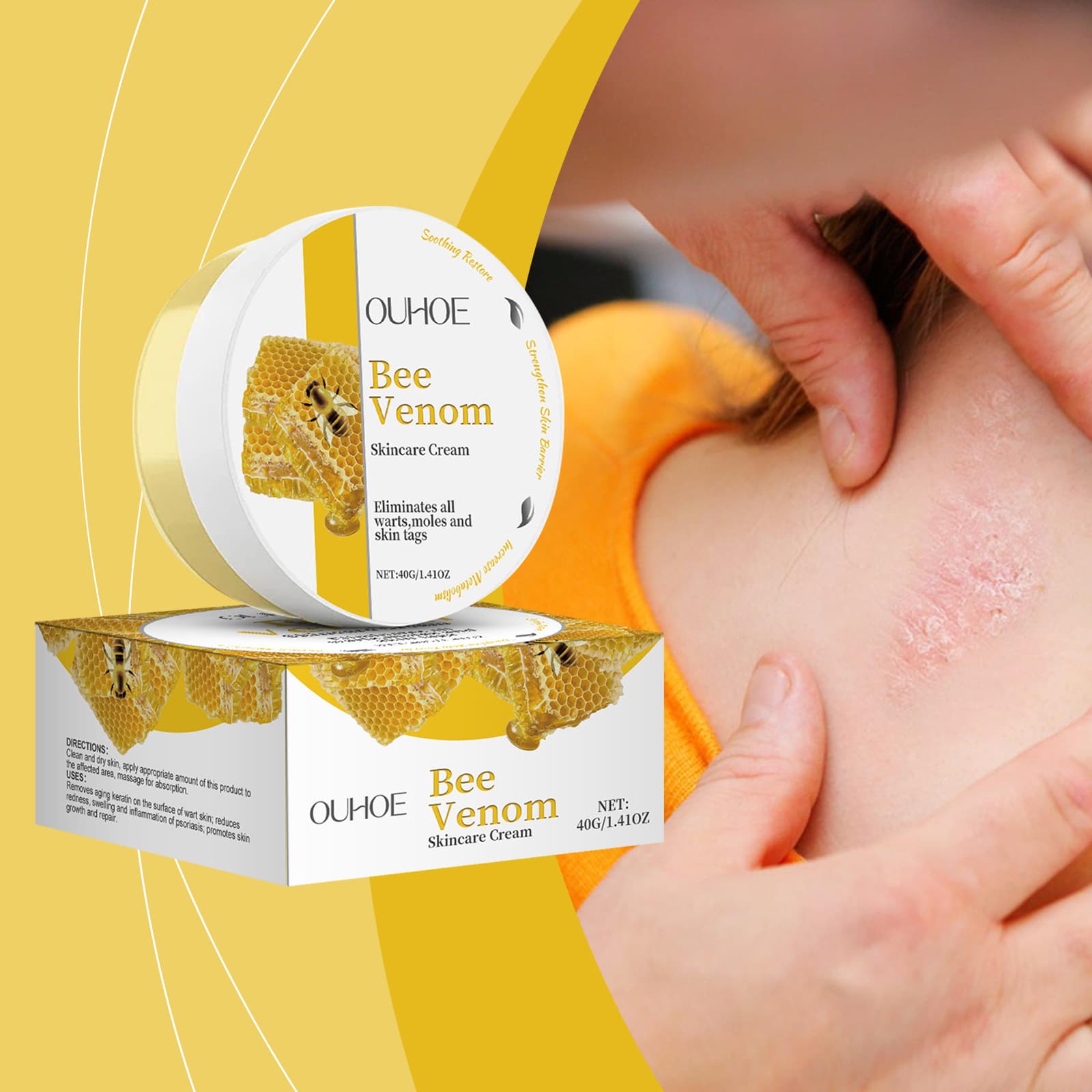Cross-border Skin Care Cream Moisturizing for Dry Skin Gentle Massage Application