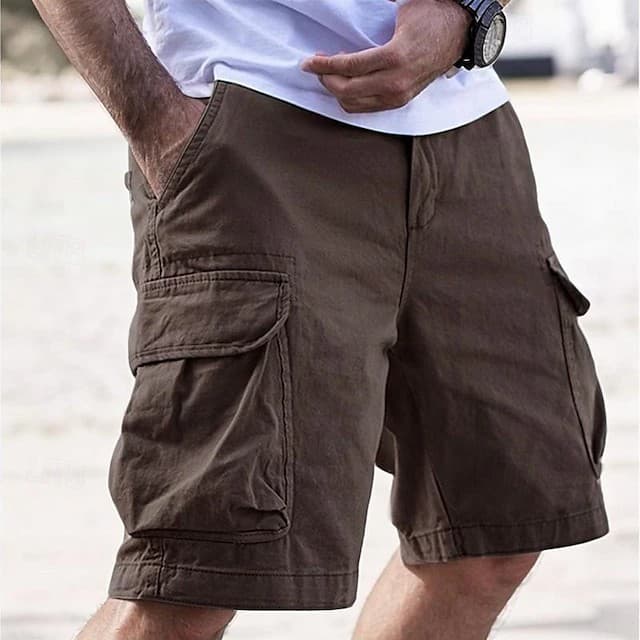 Cross-border European and American Workwear Shorts for Men, Summer New American Streetwear Sports Five-Point Shorts, Casual Shorts