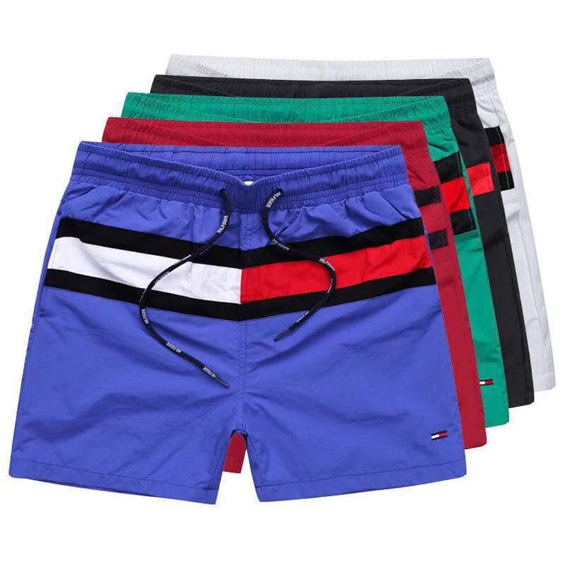 Summer youth fitness street stall beach surfing quick-drying shorts sports shorts European and American style beach pants men
