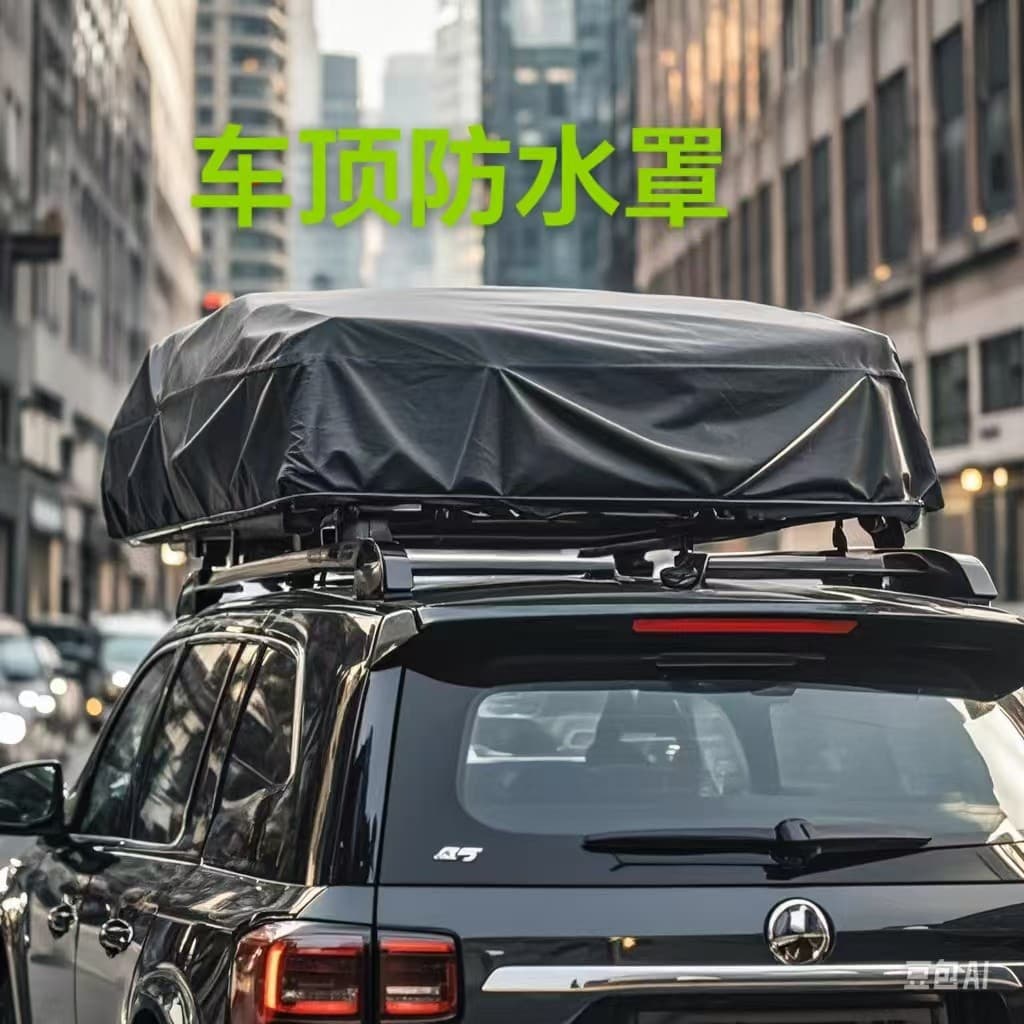 Universal Car Roof Rain Cover, Dust Cover, Sunshade, Three-Proof Insulated Vehicle Equipment Box