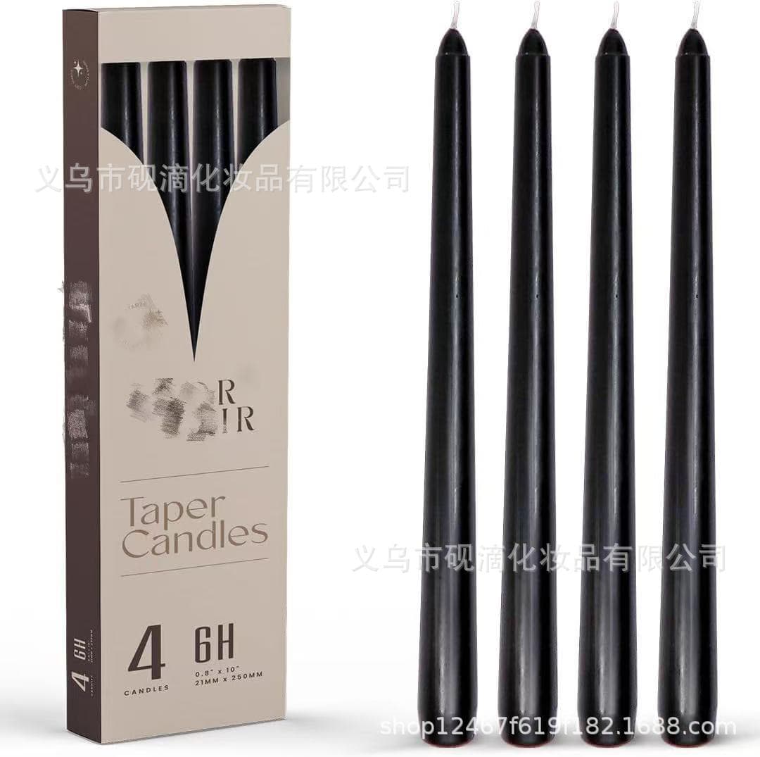Cross-border Hot Seller - In Stock Unscented Long Burning Candle Sticks for Winter