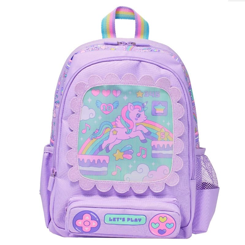 Australian schoolbag Smiggle primary school students first grade kindergarten load-reducing backpack outdoor bag