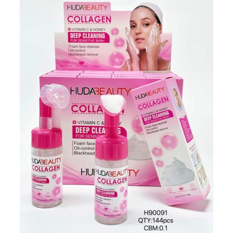 HUDA Beauty Amino Acid Cleansing Mousse Gentle Cleansing Moisturizing Sensitive Skin Non-Tightening