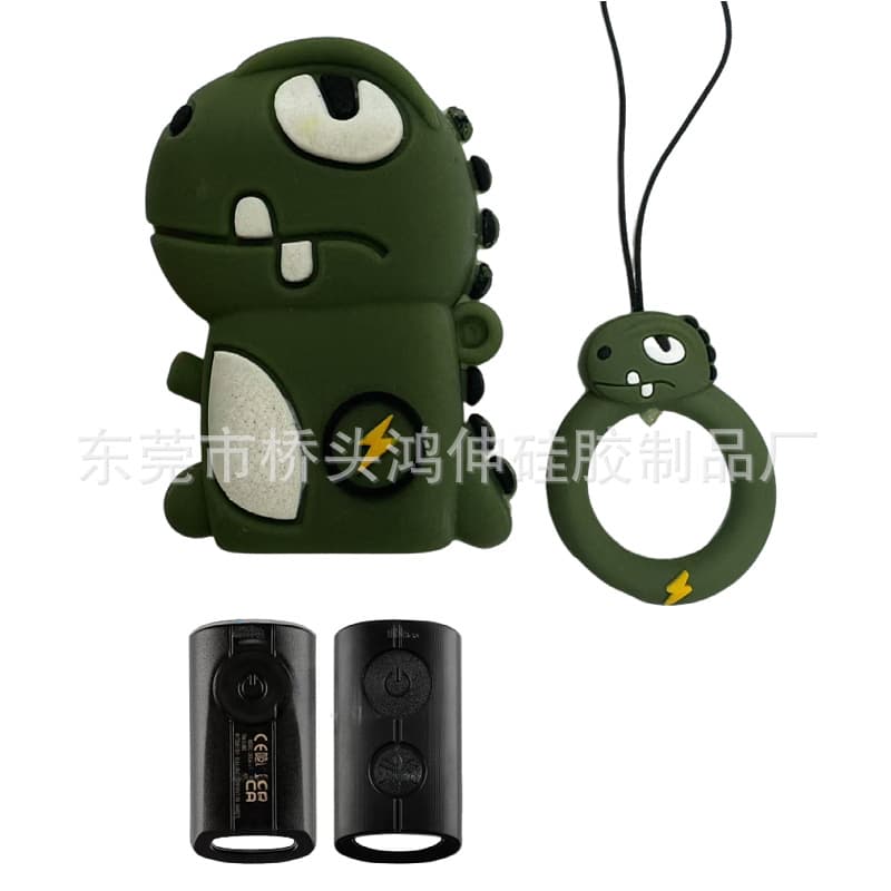 For Yamaha Motorcycle NVX155 QBIX Aerox Jauns XMAX300 Cartoon Silicone Key