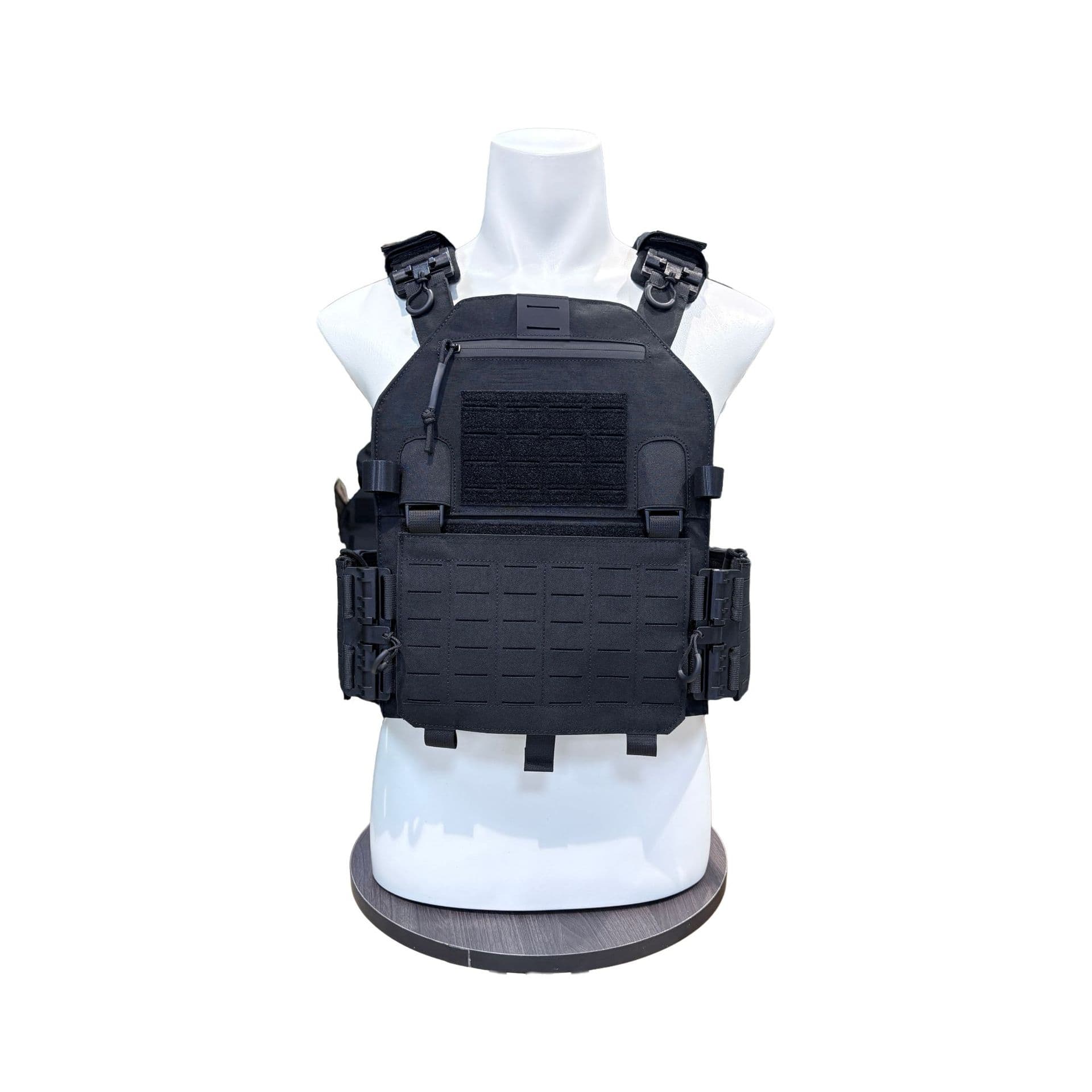 Quick-release tactical vest, gear, back panel, insert plate, true D/C protection, lightweight, fast-response, multi-functional, 500D nylon.