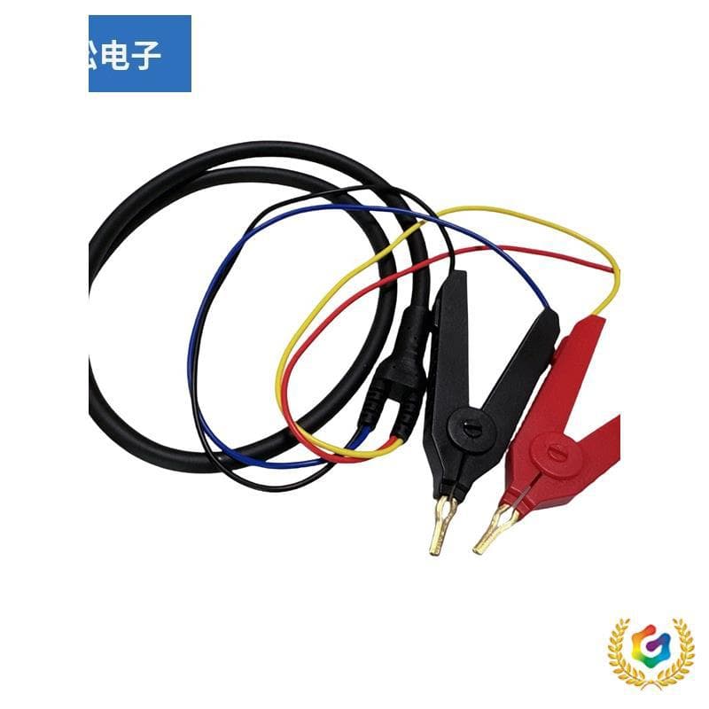 ✅Four-wire battery internal resistance tester probe clip, battery tester tester, internal resistance test