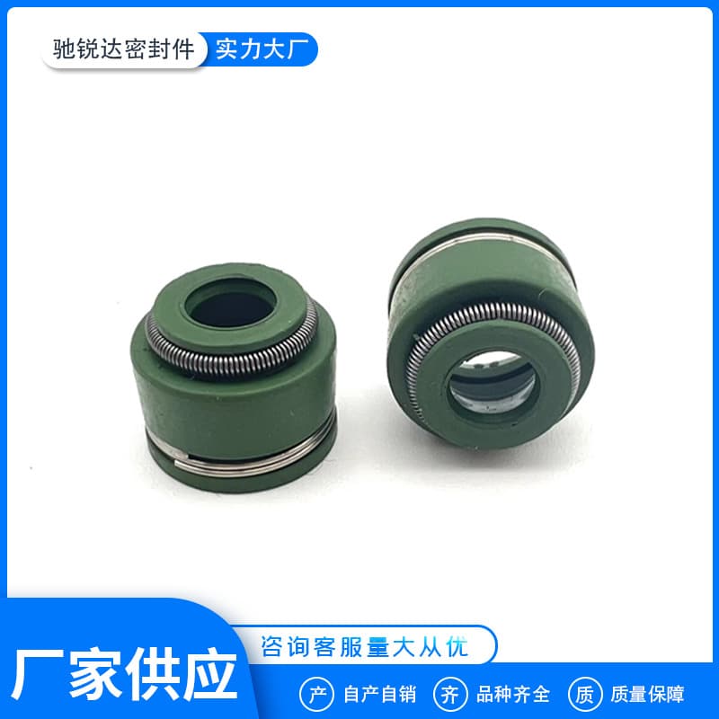 Motorcycle Fluororubber Valve Oil Seal for CG125 with Double Spring Intake Valve Oil Seal, Engine Valve Oil Seal