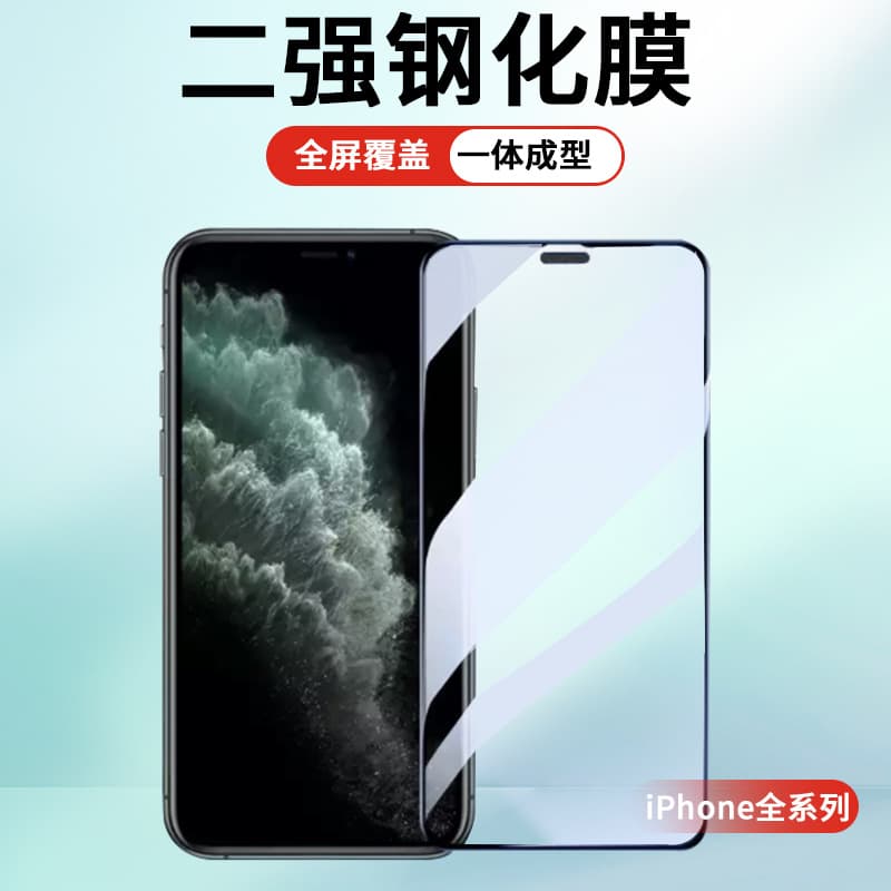 Compatible with iPhone 16 PRO, 2X Tempered Glass Screen Protector for Apple 8P, Black Border, 3X Tempered Glass Phone Film, High Transparency, Scratch Resistant