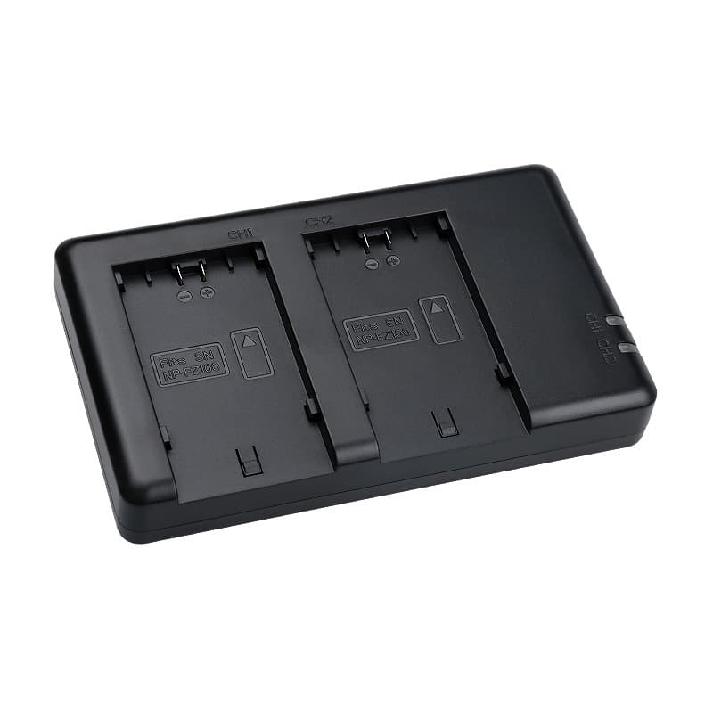 Fengbiao Dual Charger for Sony FZ100, Compatible with Mirrorless A9, A7RM3, A7R3, A7M3 Battery Dock