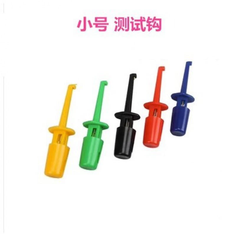 Small test hooks, hook-type test clips for instruments and meters, power test hooks, round test hooks