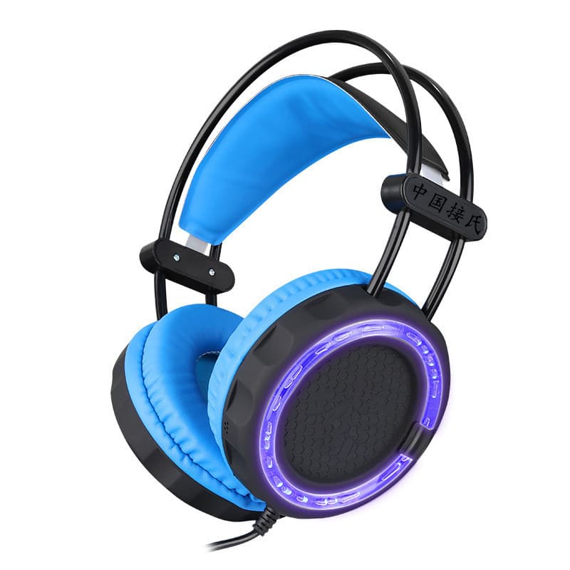 Jieshi 0020 Nationwide Warranty Premium Headband USB Headset with Microphone for Internet Cafe Gaming Esports Online Classes Teaching