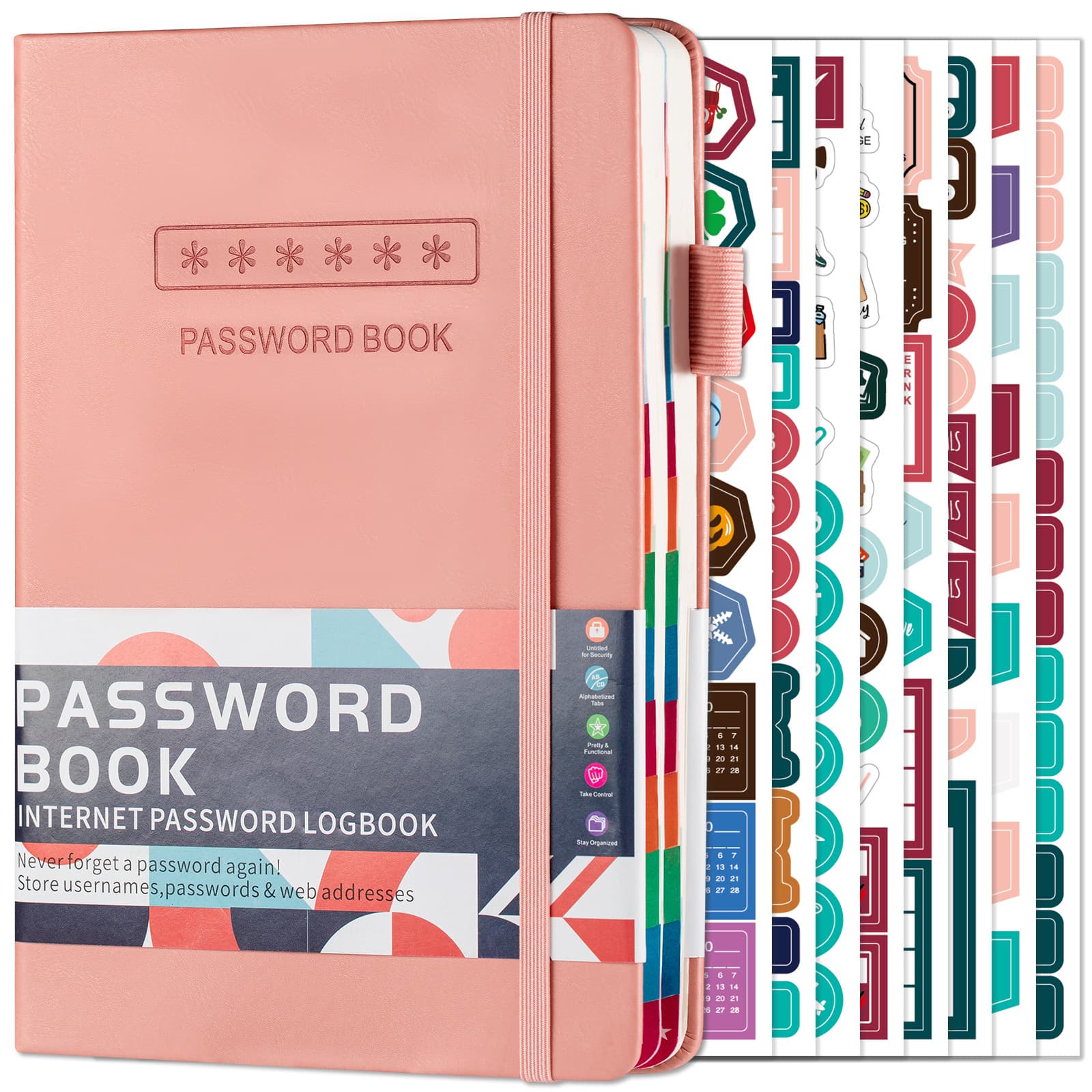 Cross-border hot selling A5 password book website address information record account password sorting and saving notebook wholesale