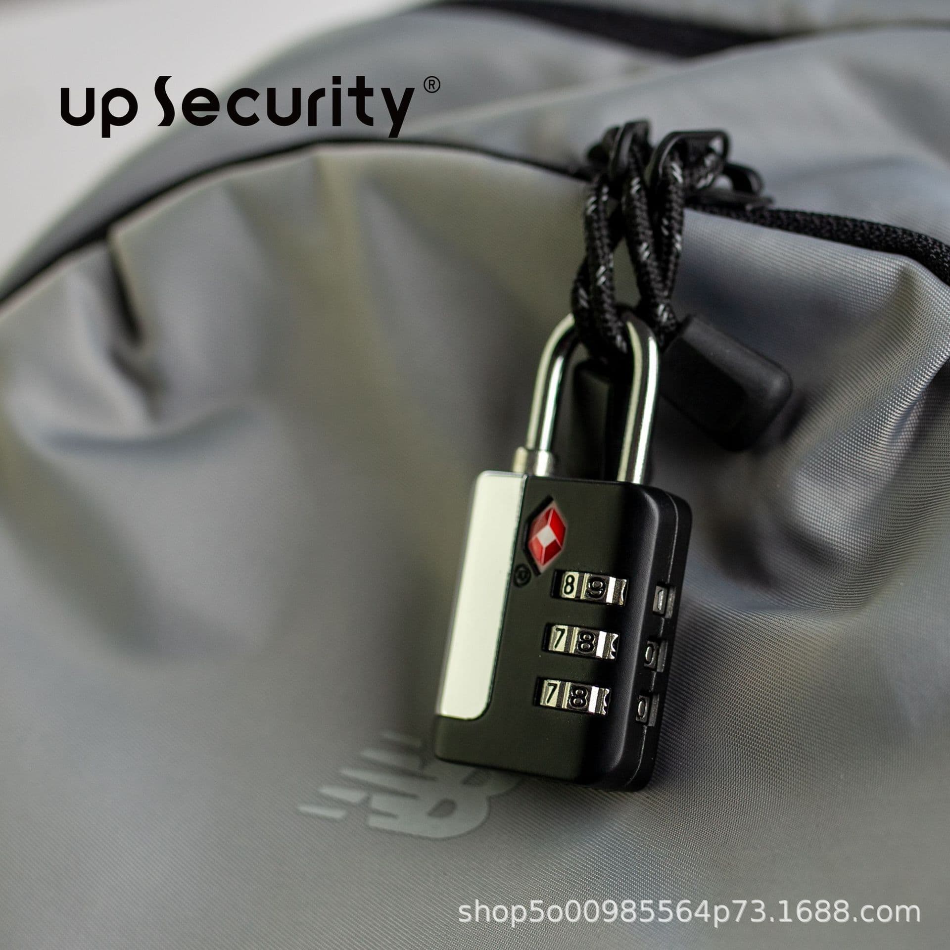 Luxury Plated Sequins TSA Customs Lock Bag Cabinet Combination Padlock Backpack Combination Lock 09ST