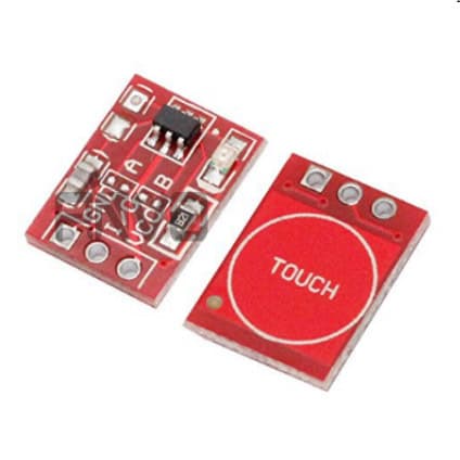 TTP223 Touch Button Modular Self-Locking Jog Capacitive Switch for Single-Channel Upgrade