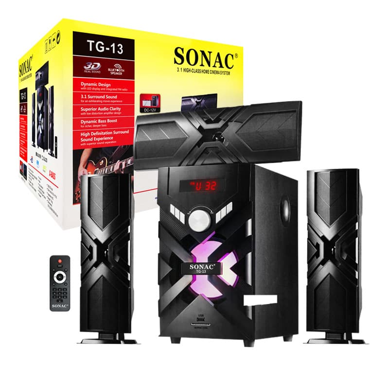 3.1 Home Audio System: Foreign Trade Export of Home Audio-Visual Subwoofer Systems