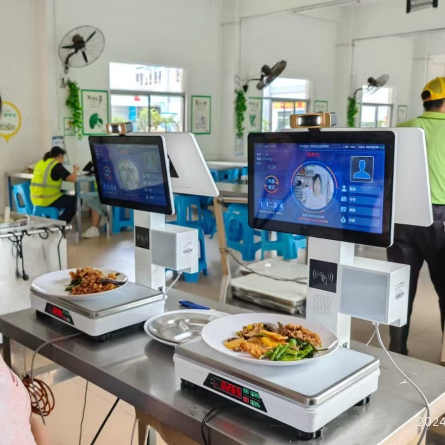 Dalang Unit Meal Ordering and Vending Machine with QR Code Payment, Card Swiping, Cash Register Integration for Query, Binding, and Payment