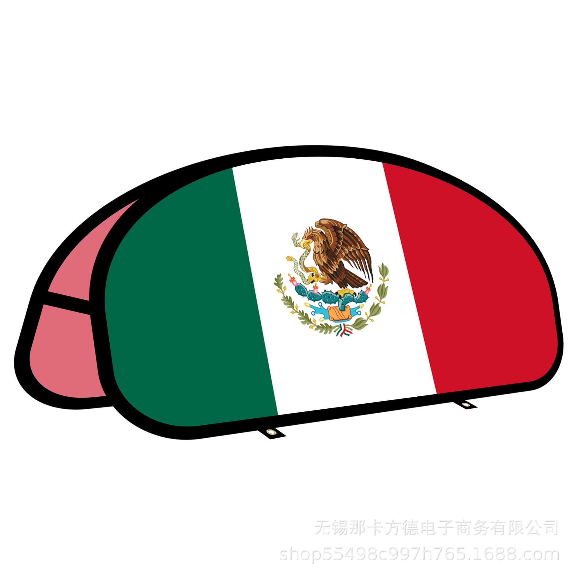 New Product Sale - National Flag Style A Screen - Warp Knit Fabric Material - Various Shapes and Sizes - Customizable with Your Design