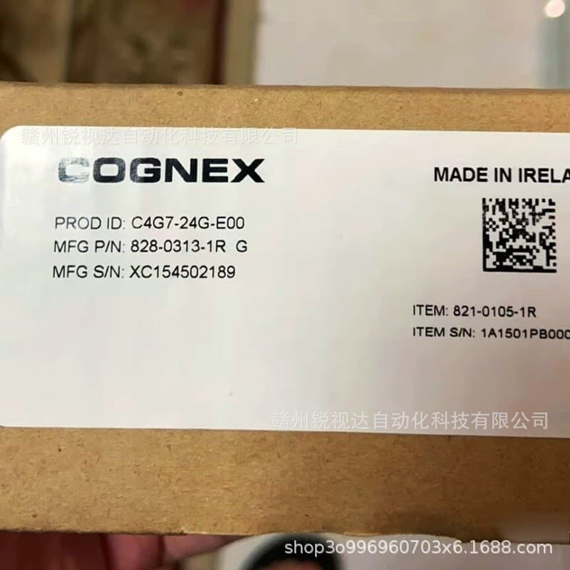 Original and genuine Cognex C4G7-24G-E00 vision sensor, in stock, real photos, price negotiable.