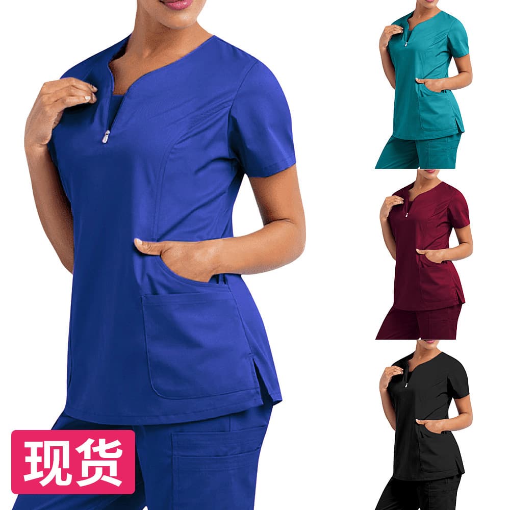 Spot Supply Oral Dentist Surgical Wear Split Wash Clothes Set Elastic Quick-drying Hospital Nurse Clothes