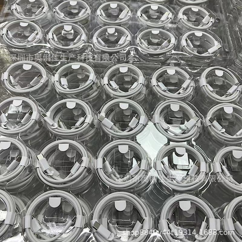 Compatible with iPhone 15 Data Cable Dual Type-C Braided Cable for iPhone 15 Pro Max Fast Charging Cable PD 2M Cable