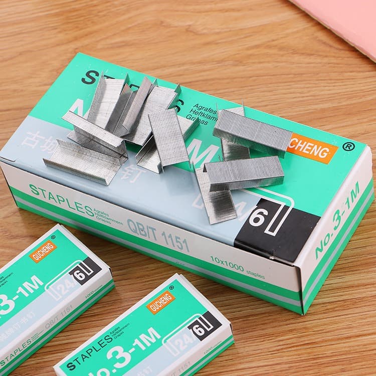 12# Staples Binding Universal Standard 24/6 Office Stationery Supplies No. 10 Binder Staples Wholesale