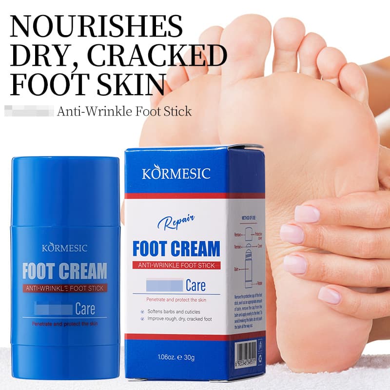 KORMESIC Moisturizing Vaseline Foot Stick Foot Protection Cinderella Horse Oil Nourishing Hand and Foot Cream