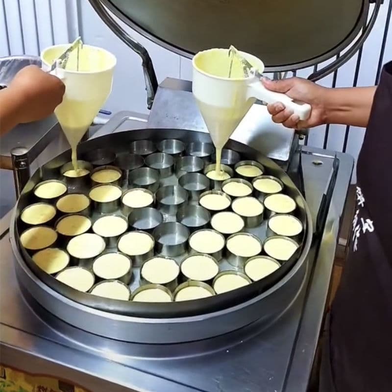 Corn Cake Funnel Plastic Egg Burger Cake Batter Separator Egg Tart Separator Pancake Batter Dispenser