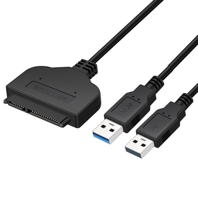USB Adapter Cable USB 3.0 Adapter Cable Computer Interface Data Cable SATA to USB 3.0 Converter
