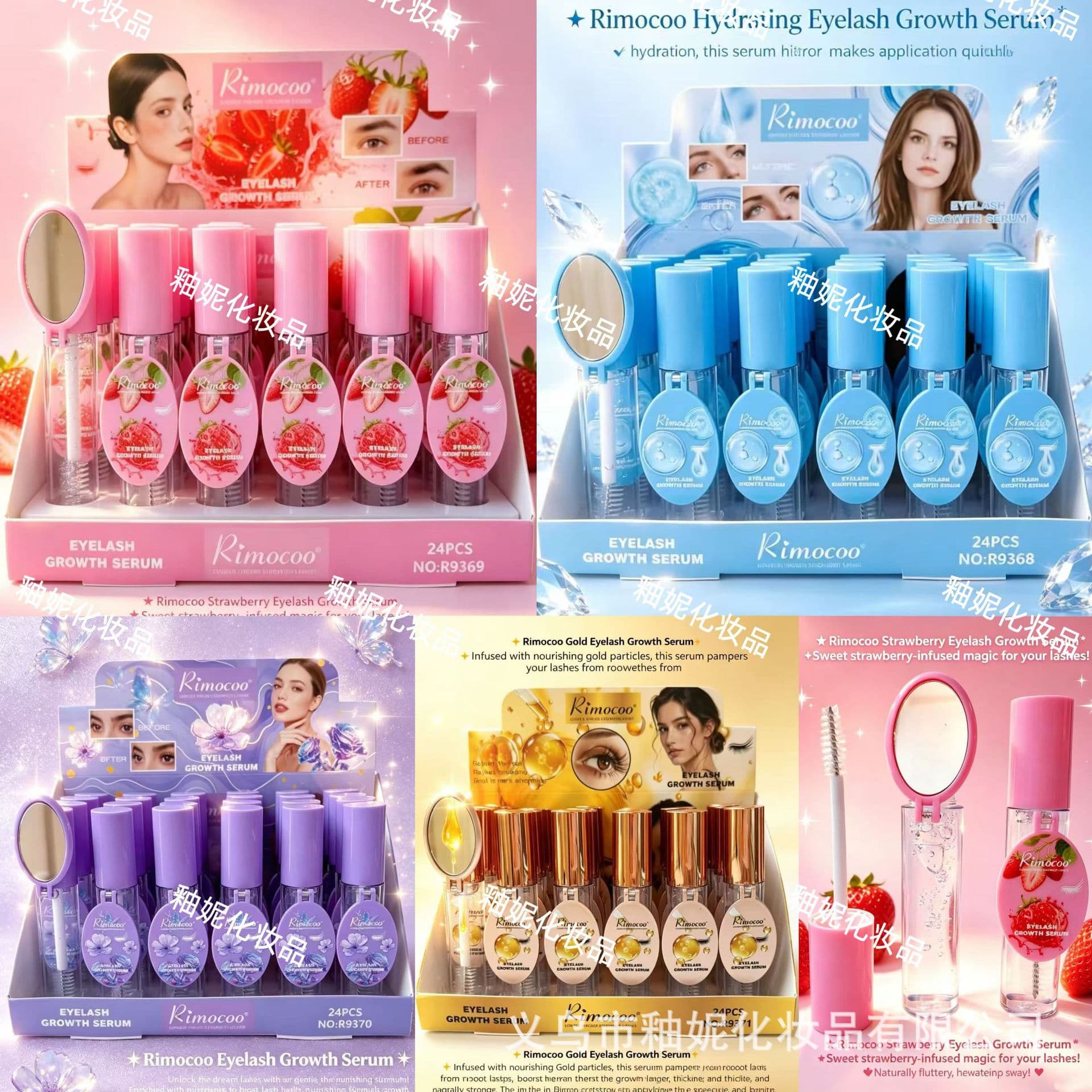 Mascara Long-Lasting Slim Thickening Curling Mascara Natural Defined Lashes Lash Setting Primer