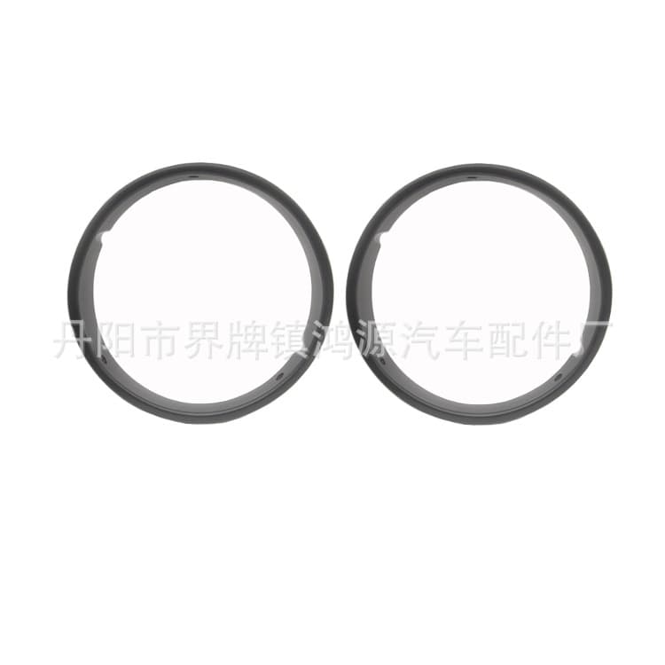 Compatible with JEEP Wrangler TJ Headlight Trim Ring Headlight Ring Headlight Protection Cover Grille Protection Cover