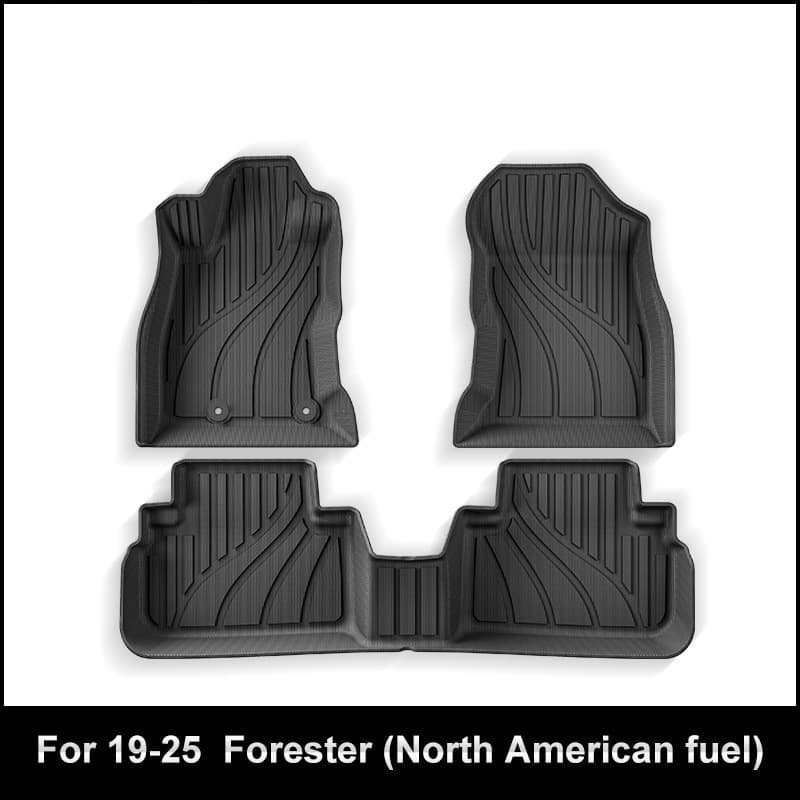 Suitable for 19-25 Subaru Forester Car Floor Mats Tpe Trunk Mats