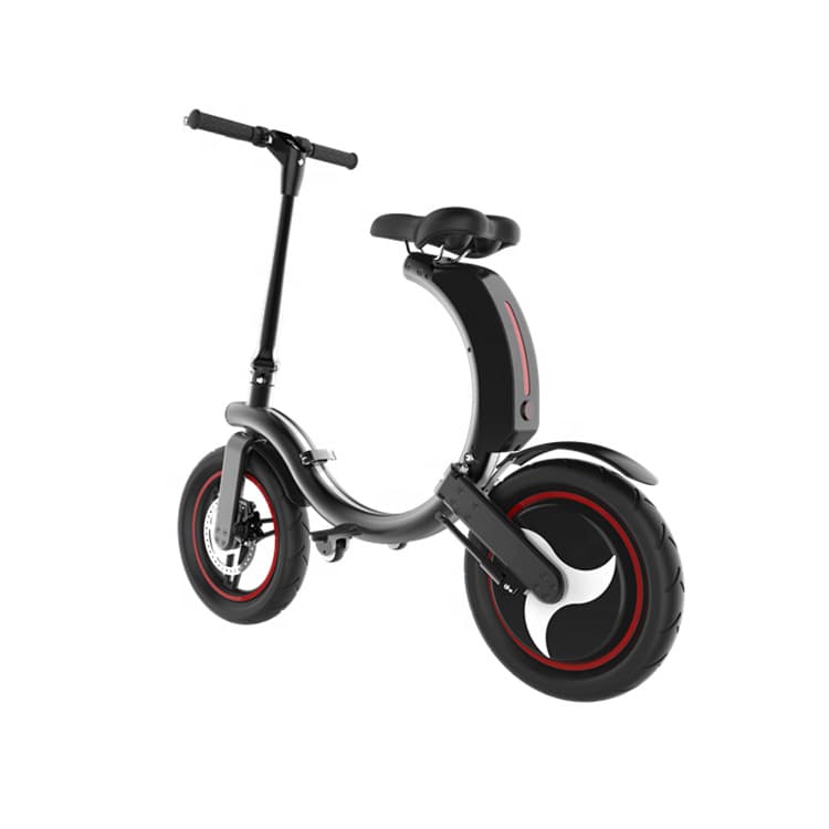 Cross-border sunnytimes folding Ebike 350w 36V15AH electric moped lithium battery scooter
