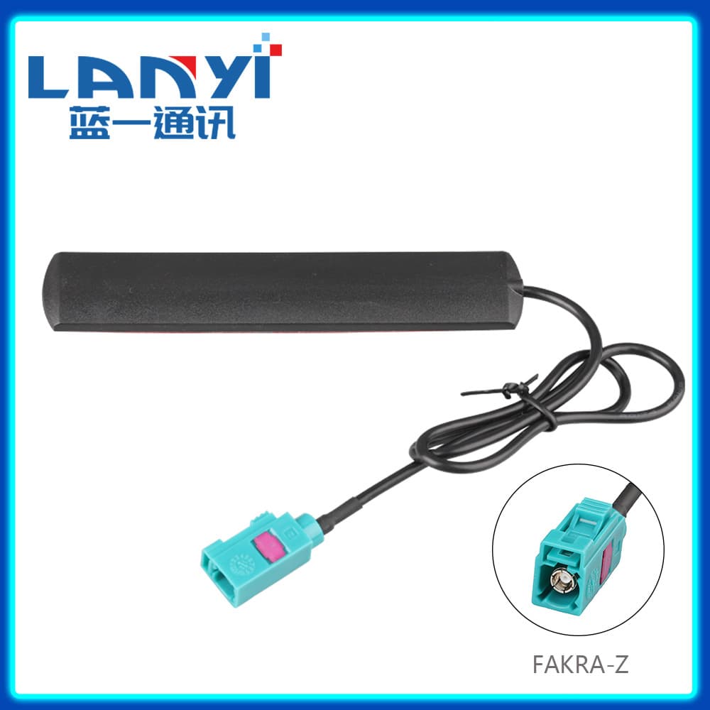 FAKRA-Z Car Audio Video, Automotive Advertising Bluetooth, FAKRA 4G/3G/WiFi/Bluetooth/GPRS/GSM Patch Antenna