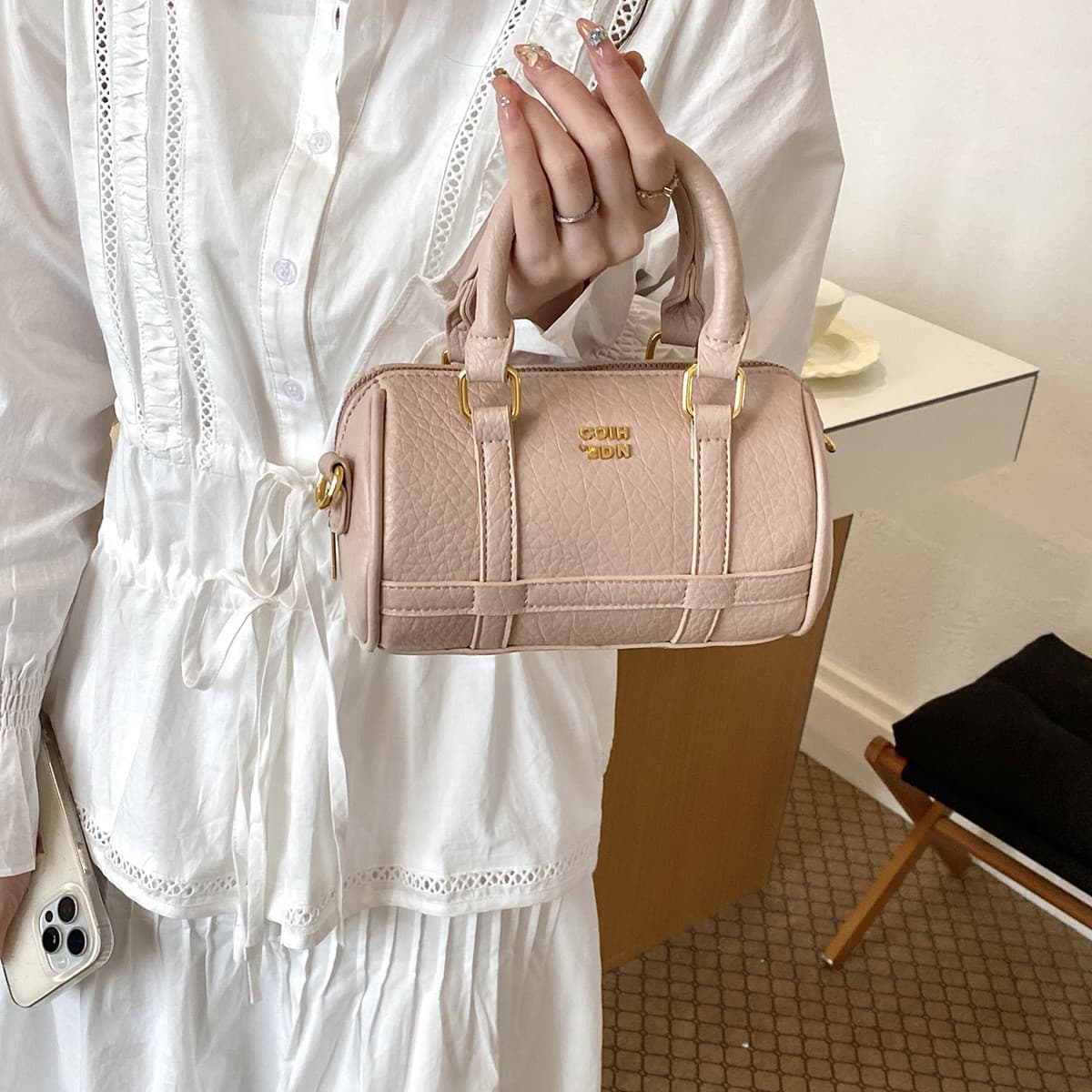 Nanfeng Chiond Sea Manor Pillow Bag 2026 New Bag Women's Commuting Handbag Single Shoulder Crossbody Bag