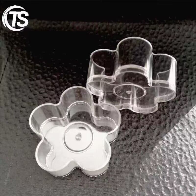 4-Hour Tea Light Mold Plastic Shell Christmas Tree Mold Round Candle Accessories Jelly Wax Soy Wax