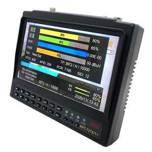 7-inch Satellite Finder / Terrestrial HDTV / HD Monitor / Coaxial HD Camera Tester 727S/T+