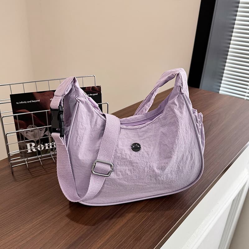 2025 New Underarm Bag Women's Casual Compact Travel Bag Canvas Shoulder Large Capacity Oxford Cloth Crossbody Small Bag
