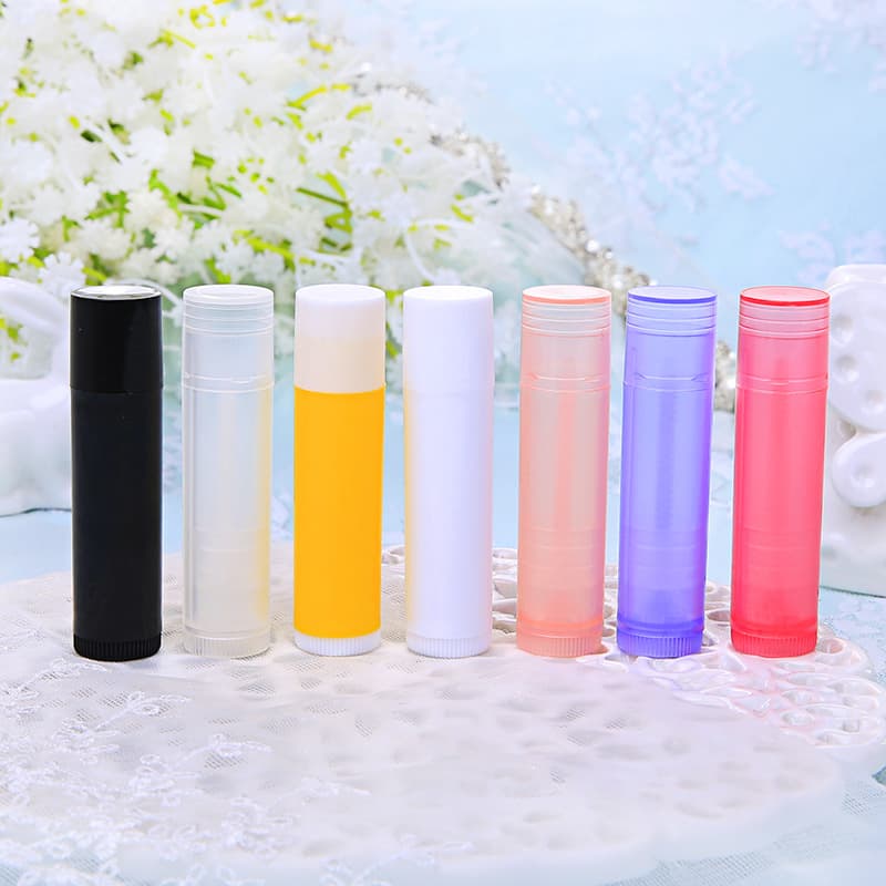 5g lip balm tube, mouth wax tube, lip balm tube, cosmetic packaging refill tube