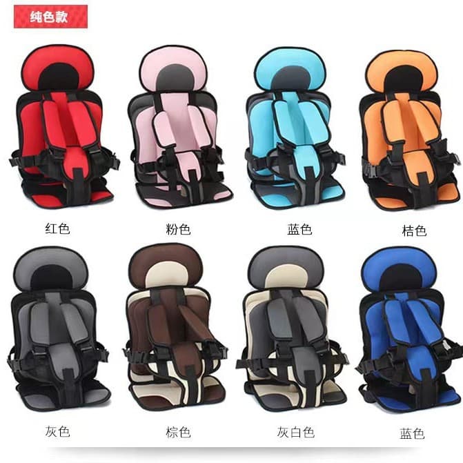 Simple Portable Baby Car Booster Seat Cushion for Children 6 Months to 6 Years Standard Car Seat Cushion