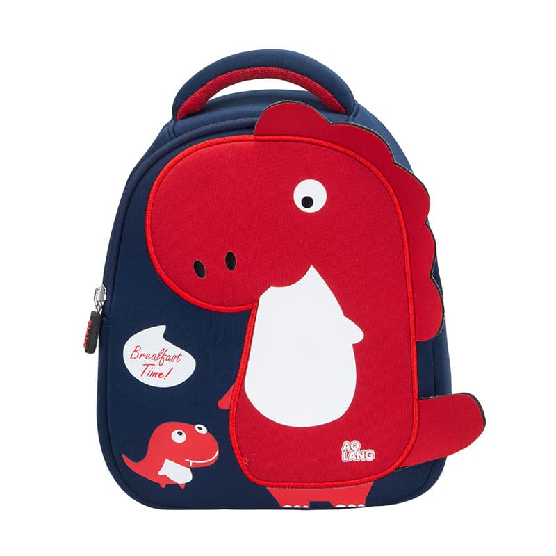 Kindergarten children's school bag cartoon cute dinosaur anti-lost baby bag backpack custom school bag cross-border