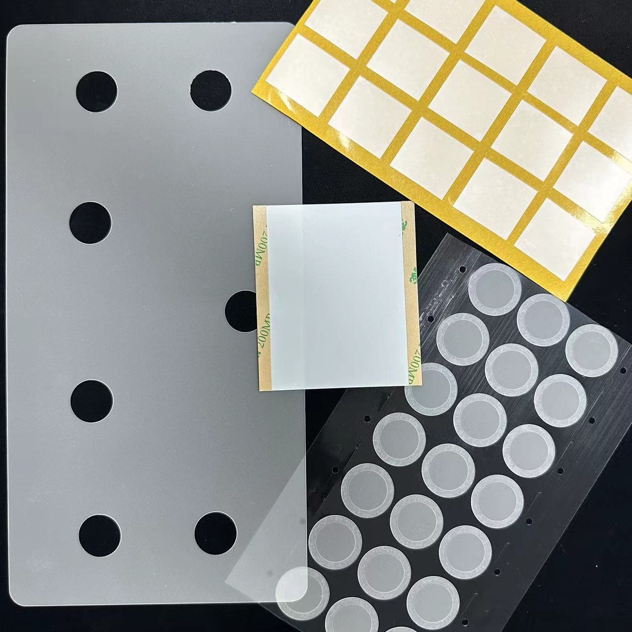 Clock display car panel diffuser film, light diffusion film, thin milky semi-transparent white PET uniform light film SKK125YW
