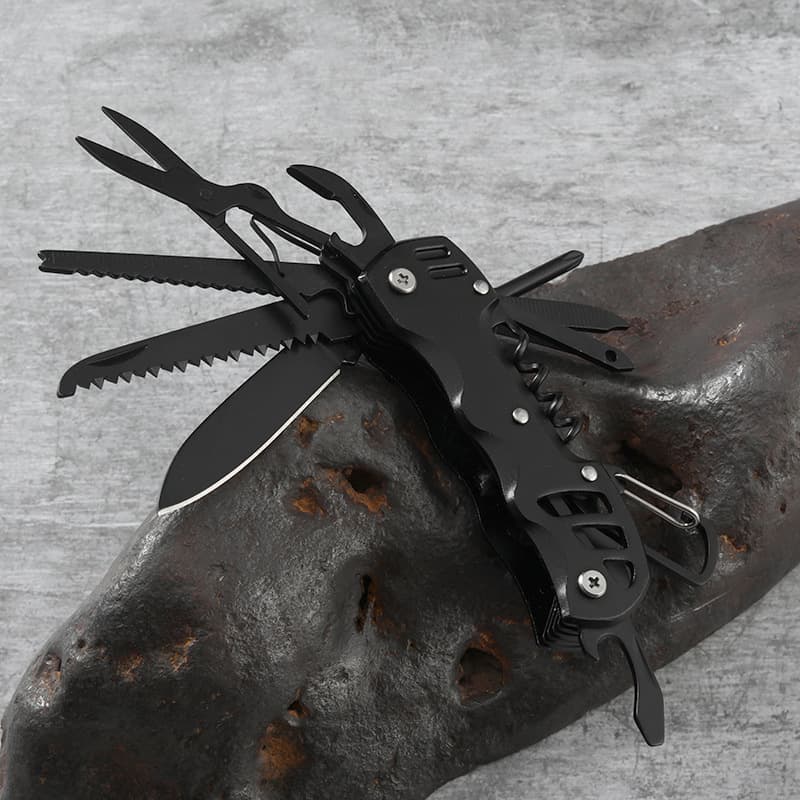 Multifunctional folding knife Folding knife EDC12 combination pocket knife Repair tool knife Outdoor folding knife Swiss Army knife